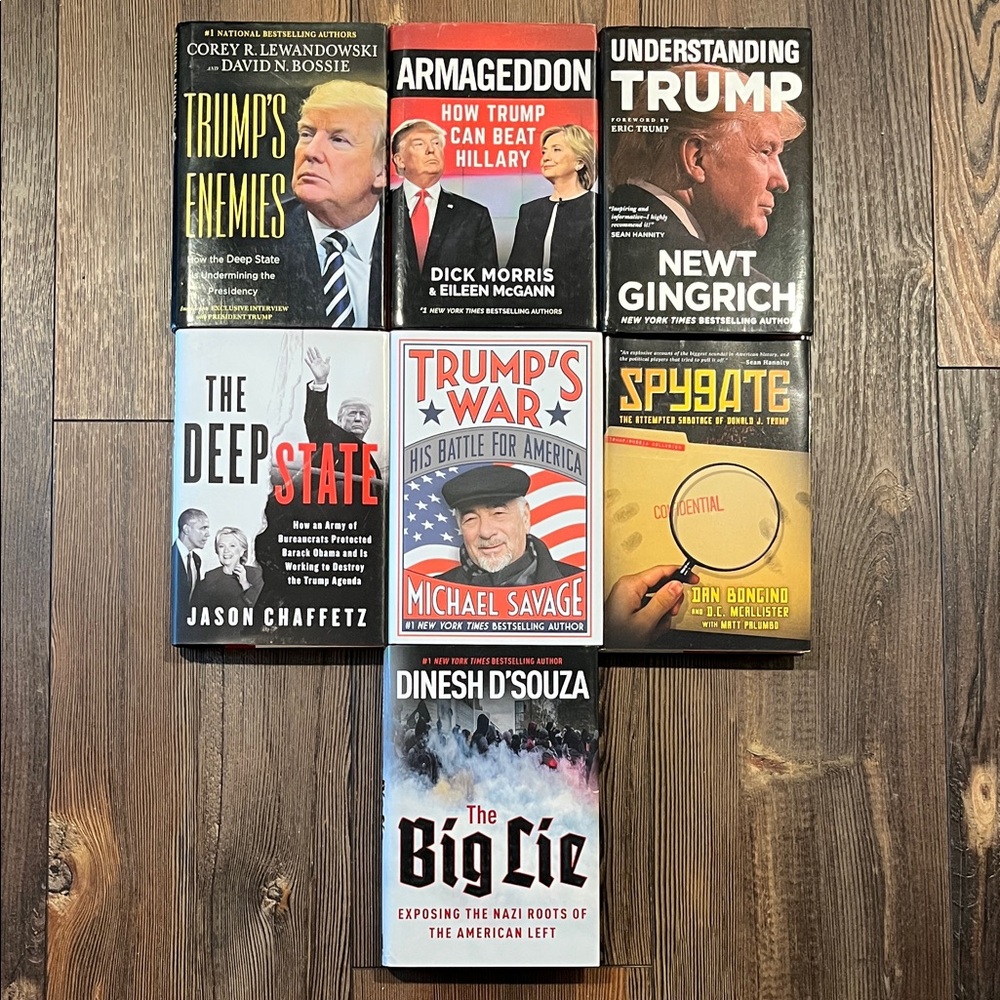 Trump Hardcover Books $6 Each!